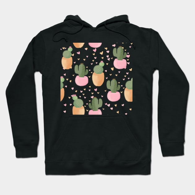 cacti pattern Hoodie by goblinbabe